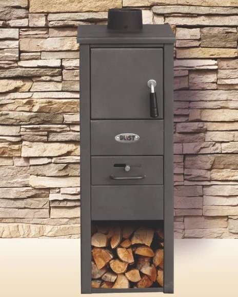 Печь-камин Blist Ekonomik LM стальная дверца фото в Слониме