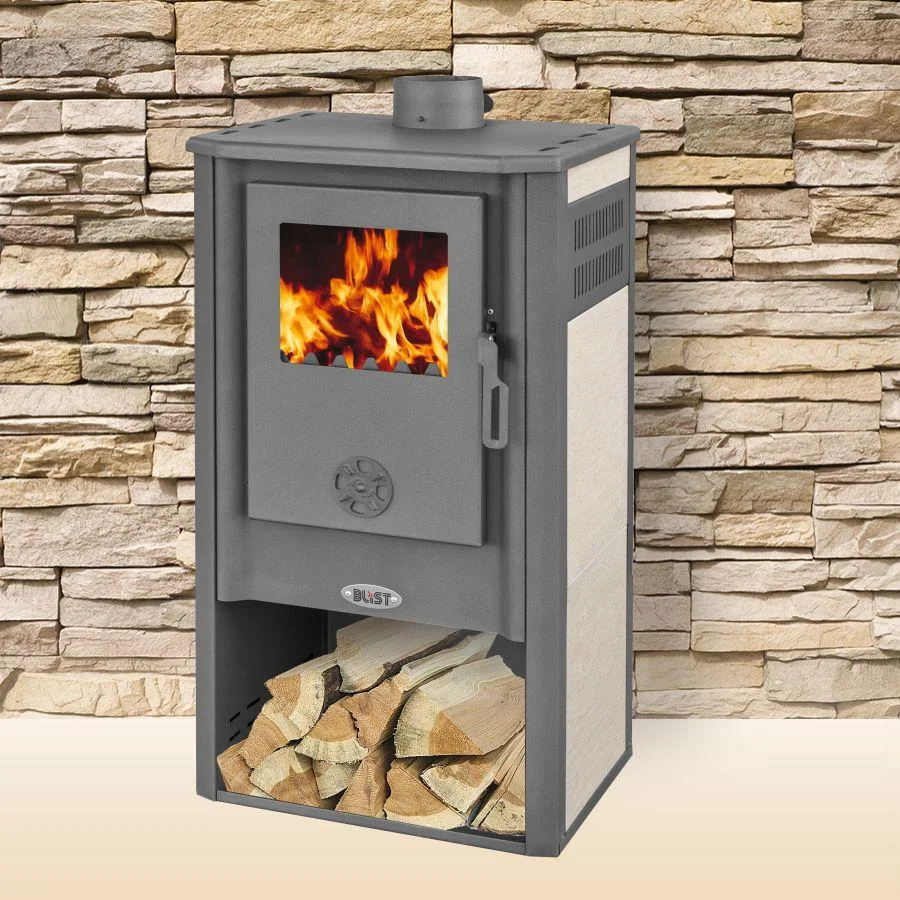 Печь-камин Blist Konzul LM стальная дверца Амазонка бай фото в Слониме