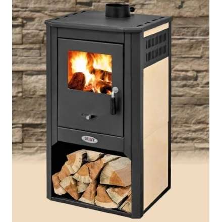 Печь-камин Blist Konzul LM стальная дверца Амазонка бай фото в Слониме