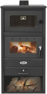 Печь-камин с духовкой Blist BR Амазонка бай фото в Слониме