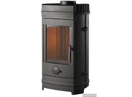 Печь-камин Invicta Chatel чугун в интерьере Амазонка бай фото в Слониме