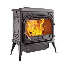 Купить Печь-камин KAWMET Premium NIKA S5 (11,3 кВт) в интерьере чугунный  Слониме фото в Слониме