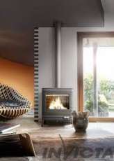 Печь-камин чугунный Invicta Kazan в интерьере Амазонка бай фото в Слониме