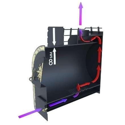 Отопительная печь Царь-печи Матрёшка большая 2 ЧДС в Слониме