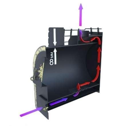 Отопительная печь Царь-печи Матрёшка малая 2 ЧДС в Слониме