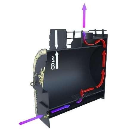 Отопительная печь Царь-печи Матрёшка малая 2 в Слониме