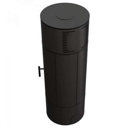 Купить Печь-камин Kratki Antares стальной в интерьере в Слониме Амазонка бай фото в Слониме