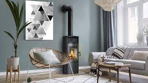 Купить Печь-камин Kratki Falcon 9 в интерьере в Слониме Амазонка бай фото в Слониме