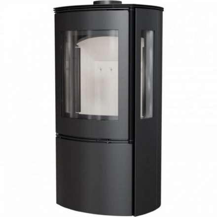 Купить Печь-камин Kratki Falcon 9 View стальной в интерьере в Слониме Амазонка бай фото в Слониме