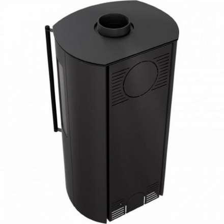 Купить Печь-камин Kratki Falcon 9 View стальной в интерьере в Слониме Амазонка бай фото в Слониме