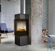 Купить Печь-камин Kratki THOR 8 стальной в интерьере в Слониме Амазонка бай фото в Слониме