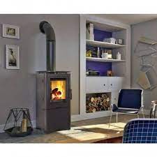 Купить Печь-камин Kratki Koza/K5/S/W/D стальной в интерьере в Слониме Амазонка бай фото в Слониме