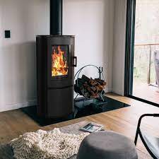 Купить Печь-камин Kratki Koza/AB/S/DR стальной в интерьере в Слониме Амазонка бай фото в Слониме