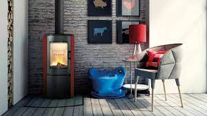  Купить Печь-камин Kratki Koza/AB стальной в интерьере в Слониме Амазонка бай фото в Слониме