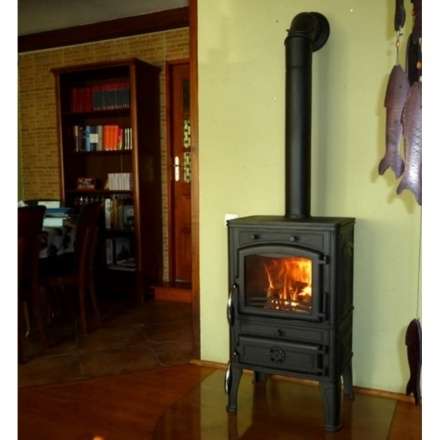 Печь-камин Guca LAVA THERMO из чугуна с водяным контуром в Слониме