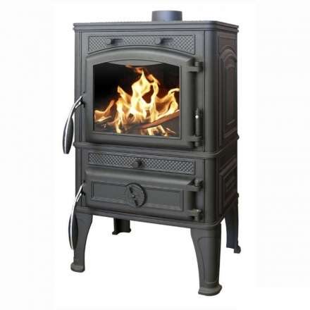 Печь-камин Guca LAVA THERMO из чугуна с водяным контуром фото в Слониме