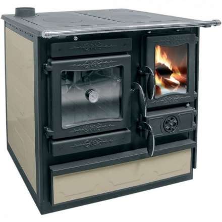 Печь-камин Guca GULIVER THERMO с плитой и водяным контуром Амазонка бай фото в Слониме
