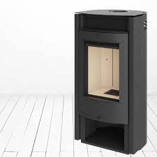 Купить Печь-камин KFD EWA в интерьере чугунная в Слониме в Слониме