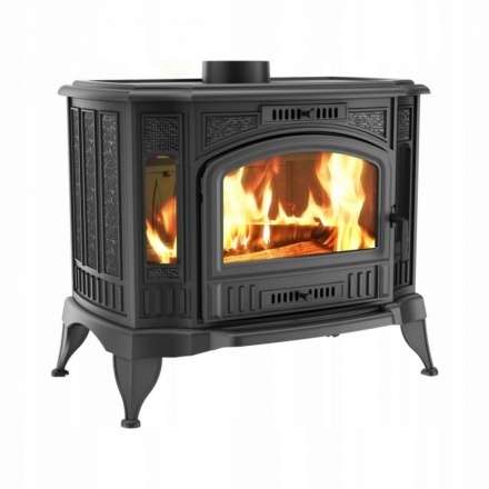 Печь-камин чугунный Kratki Koza K9 с термостатом Амазонка бай фото в Слониме