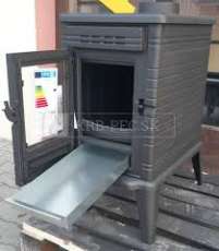 Купить Печь-камин Kratki Koza K10 в интерьере в Слониме Амазонка бай фото в Слониме