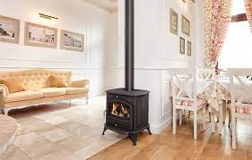 Купить Печь-камин Kratki Koza K6 в интерьере в Слониме Амазонка бай фото в Слониме