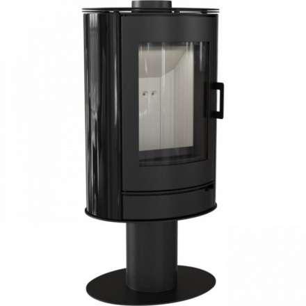 Печь-камин Kratki Koza/AB/S/NO/Kafel/Czarny Амазонка бай фото в Слониме