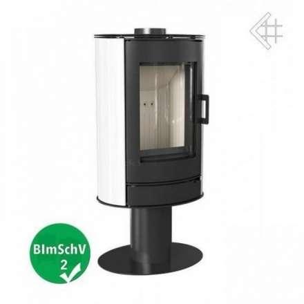 Печь-камин Kratki KOZA/AB/S/N/KAFEL/BIALY (кафель белый) Амазонка бай фото в Слониме