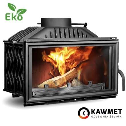 Каминная топка Kawmet W15 STANDARD 9,4 кВт EKO в Слониме