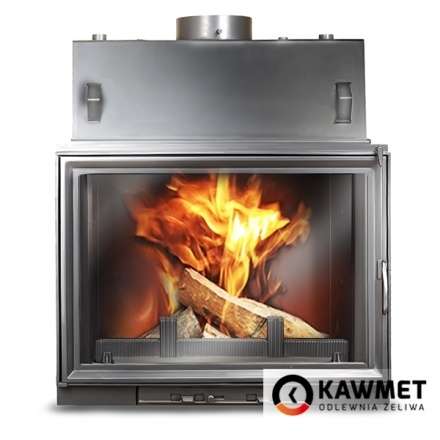 Каминная топка Kawmet W7CO 25,3 кВт с водяным контуром в Слониме