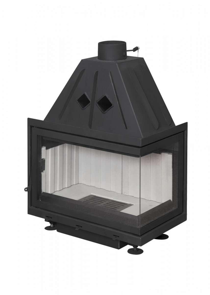 Каминная топка Экокамин Альфа 700 R два стекла правая купить в Слониме