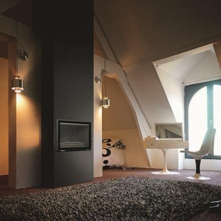 Каминная топка Invicta 700 Grand Angle с подъёмом в Слониме