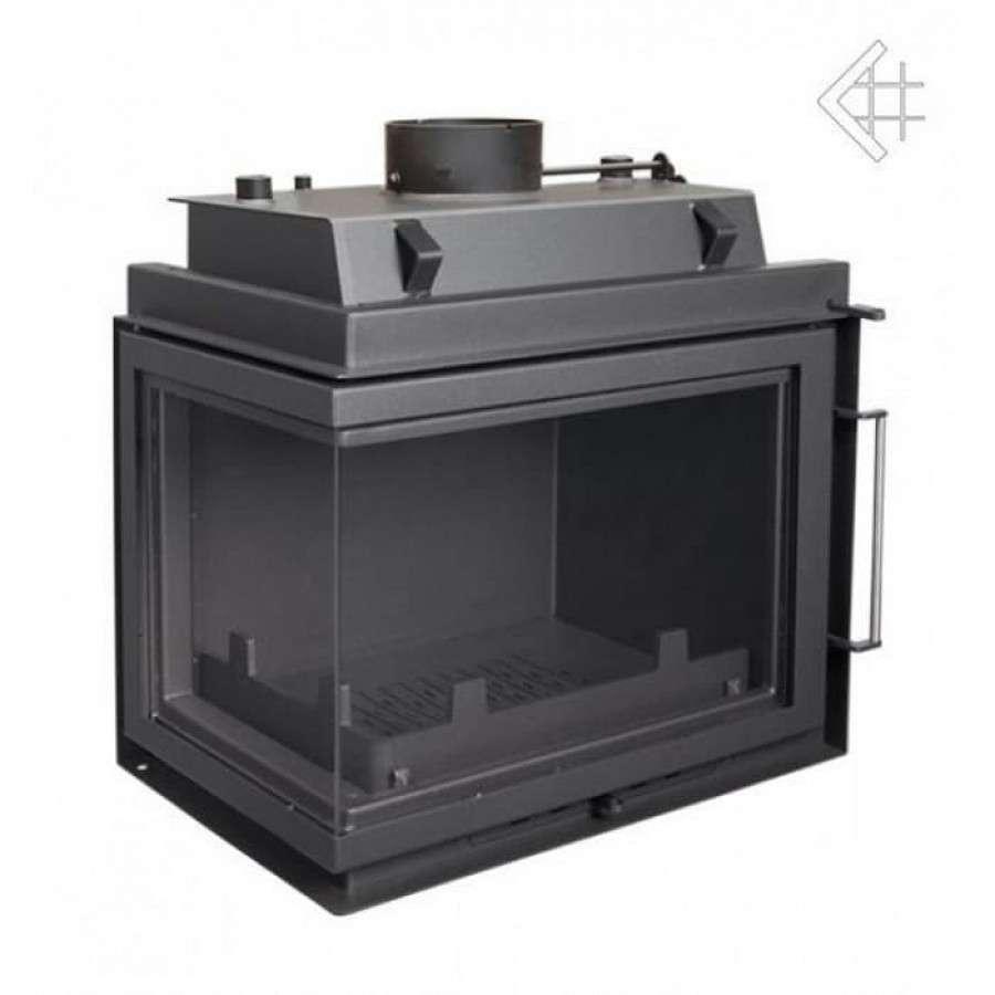 Каминная топка Kratki Maja/PW/BL/12/BS/W (угловое стекло слева, змеевик) Амазонка бай фото в Слониме