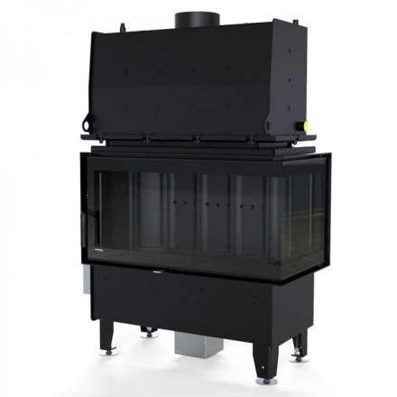 Каминная топка Defro Home RIVA ME BP SHORT угловая, с водяным контуром в Слониме