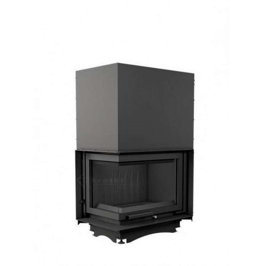 Каминная топка Kratki Maja/L/BS/G (угловое стекло слева, гильотина) Амазонка бай фото в Слониме