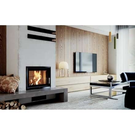 Каминная топка DEFRO HOME RIVA LA SHORT с водяным контуром в Слониме