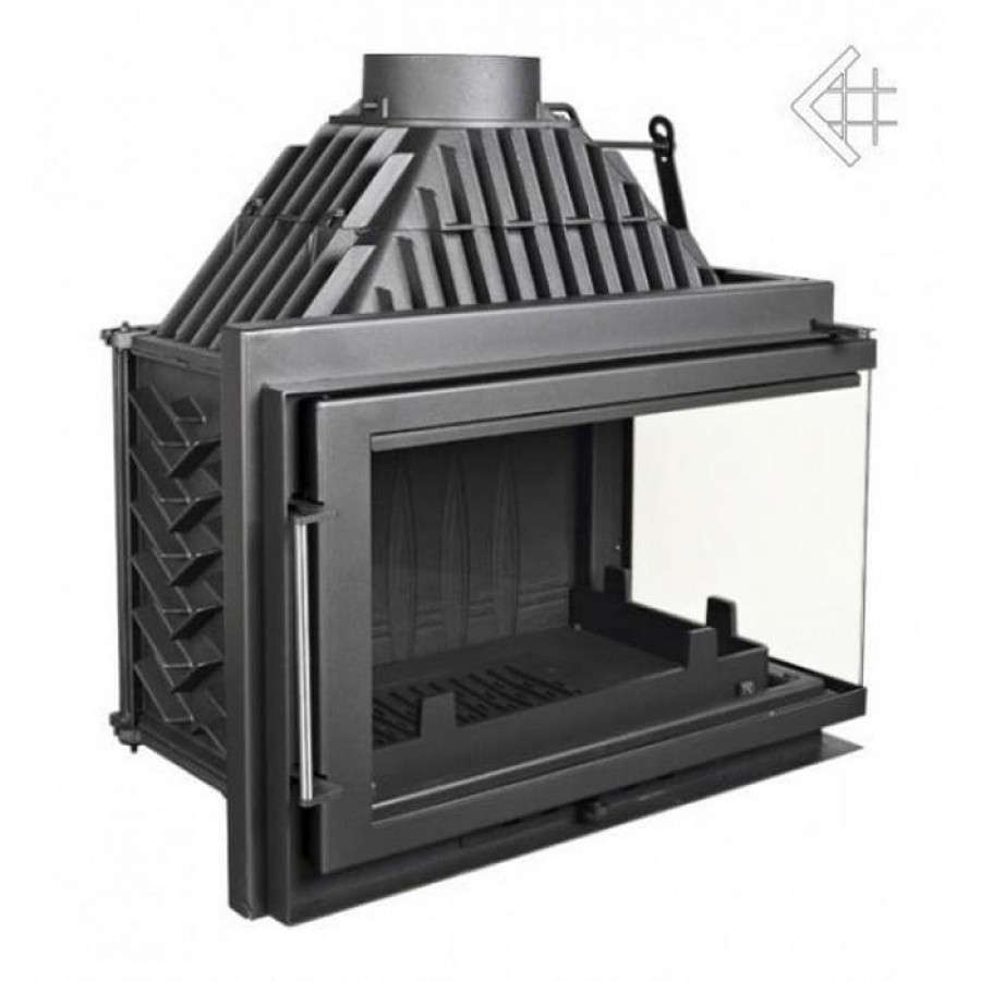 Каминная топка Kratki Oliwia/P/BS (угловое стекло справа) Амазонка бай фото в Слониме