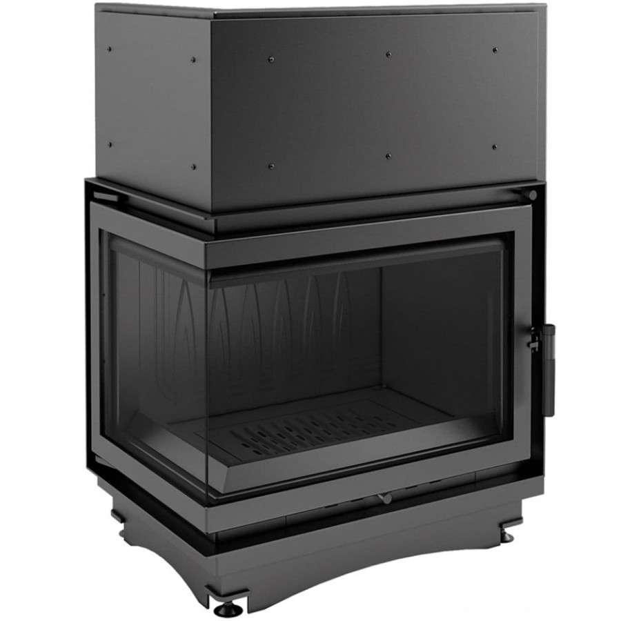 Каминная топка Kratki Zuzia/L/BS (угловое стекло слева) Амазонка бай фото в Слониме