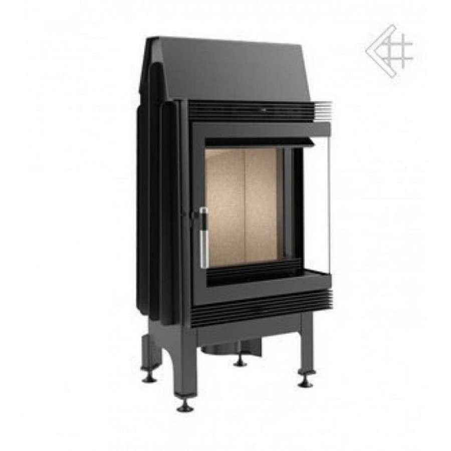 Каминная топка Kratki Blanka/P/BS (угловое стекло справа) Амазонка бай фото в Слониме