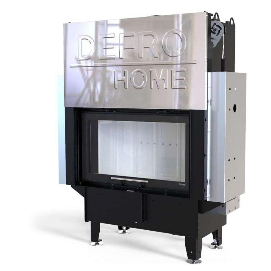 Каминная топка Defro Home RIVA ME G SHORT с водяным контуром и подъемом стекла вверх Амазонка бай фото в Слониме