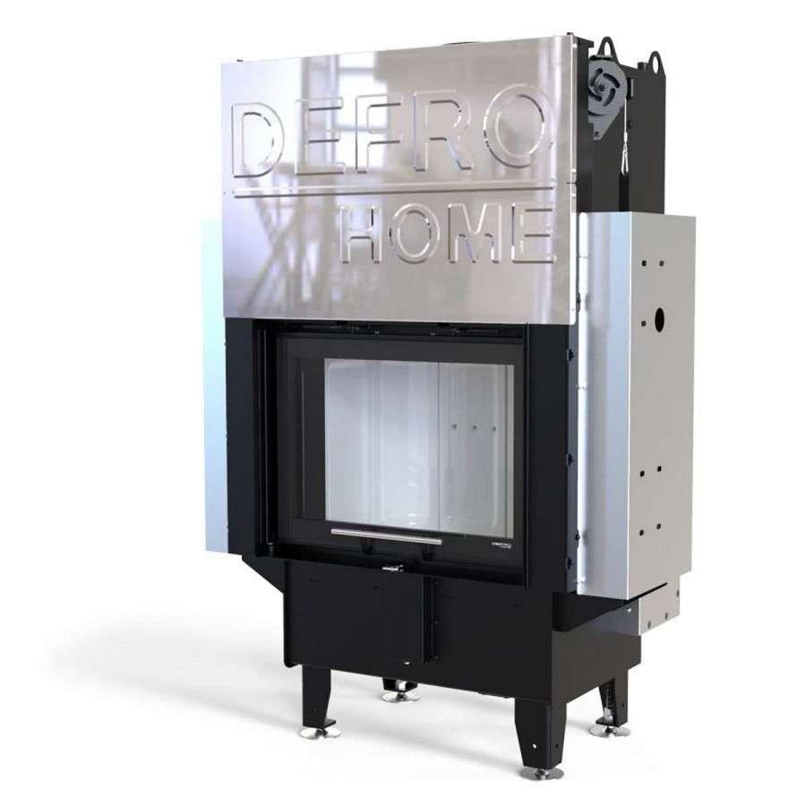 Каминная топка DEFRO HOME RIVA SM G SHORT с водяным контуром и подъемом стекла вверх Амазонка бай фото в Слониме