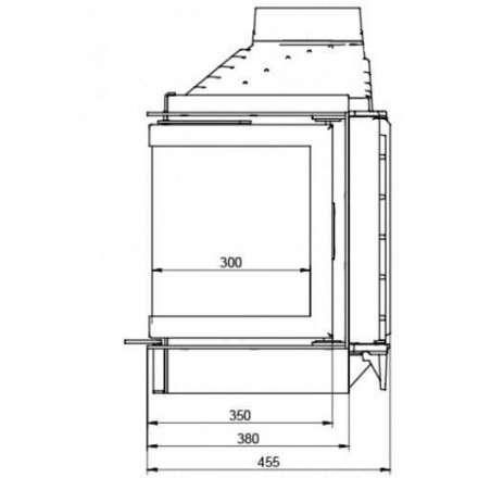 Каминная топка KFD ECO iMAX 7 3F standard в Слониме