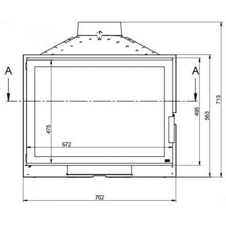 Каминная топка KFD ECO iMAX 14 в Слониме
