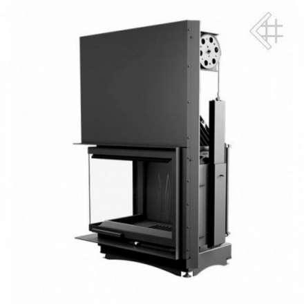 Каминная топка Kratki Amelia/L/BS/G (угловое стекло слева, гильотина) в Слониме