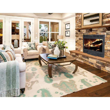 Каминная топка Ferguss FG753 с шибером в Слониме