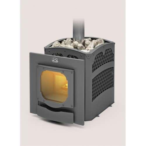 Печь для бани Теплодар Былина-сетка-18Ч Панорама (1.1) Амазонка бай фото в Слониме