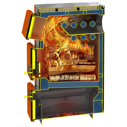 Твердотопливный котел Теплодар Куппер ПРО-22 (2.0) Амазонка бай фото в Слониме