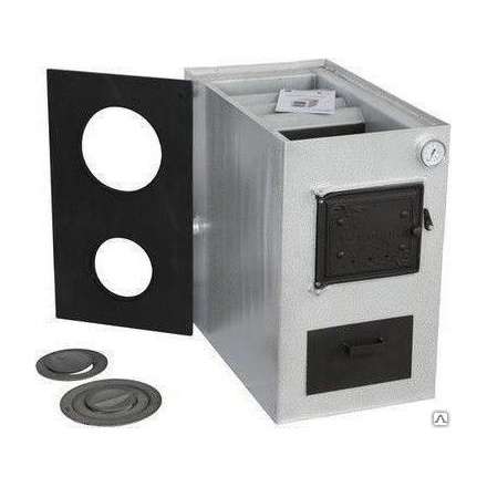 Котел твердотопливный стальной Сибирь КВО 12 Амазонка бай фото в Слониме