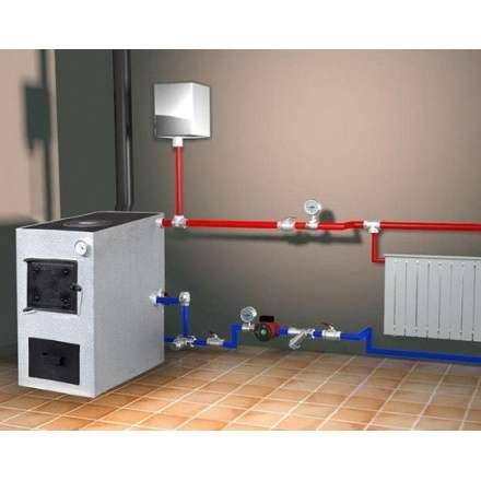 Котел твердотопливный стальной Сибирь КВО 12 Амазонка бай фото в Слониме