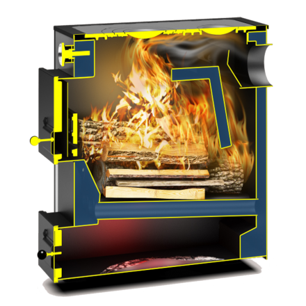 Твердотопливный котел Теплодар Куппер Практик 10 В Амазонка бай фото в Слониме