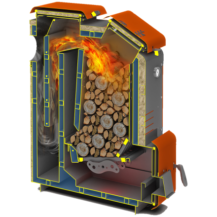 Твердотопливный котел Теплодар Куппер Мега 20 Амазонка бай фото в Слониме